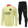 Paris Saint-Germain Training Sweatshirts Quarter-zip 2024-25 Gelbe Für Kinder